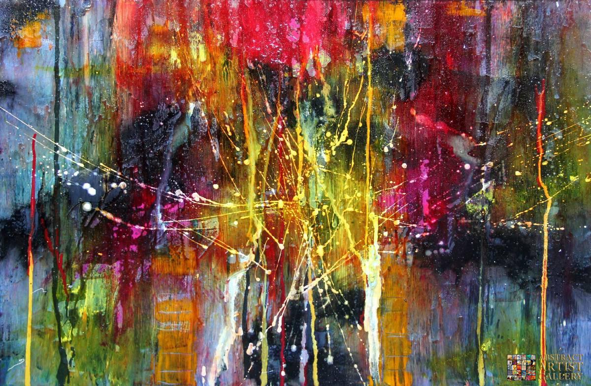 Abstract Art Painting Tadeusz Machowski 1