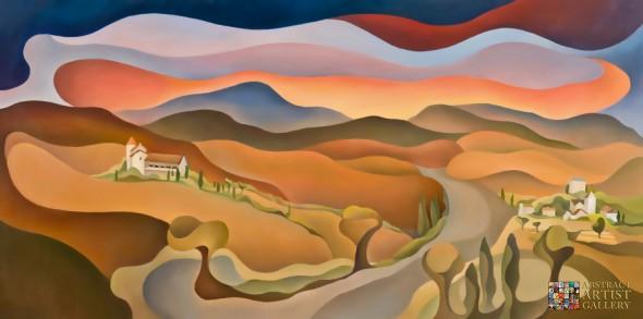 Abstract Art Painting by Anne Grandin (Anne Grandin)