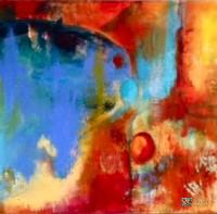 Abstract Artist Jan Corcoran