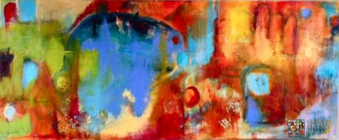 Abstract Artist Jan Corcoran