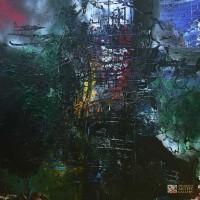 Abstract Painting by Jan van Oort (Jan van Oort)