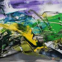 Abstract Painting by Abstract Artist Jan van Oort