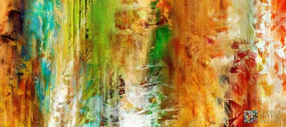 Large Abstract Art Canvas by Abstract Artist Jaison Cianelli (Jaison Cianelli)