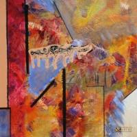 Abstract Art Susan Prinz Fireworks
