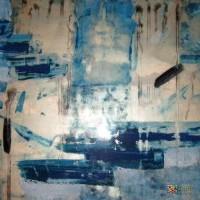 Abstract Art by Abstract Artist Catherine Emile "In Transit"