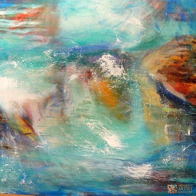 Abstract Art Painting by Sharon T. Hirsch