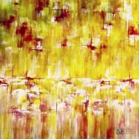 Abstract Art Painting by Abstract Artist Sarah Frances Dias (Sarah Frances Dias)