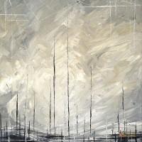 Abstract Art Painting by Abstract Artist Sarah Frances Dias