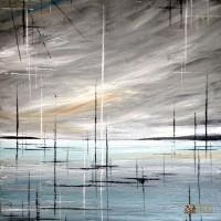 Abstract Art Painting by Abstract Artist Sarah Frances Dias