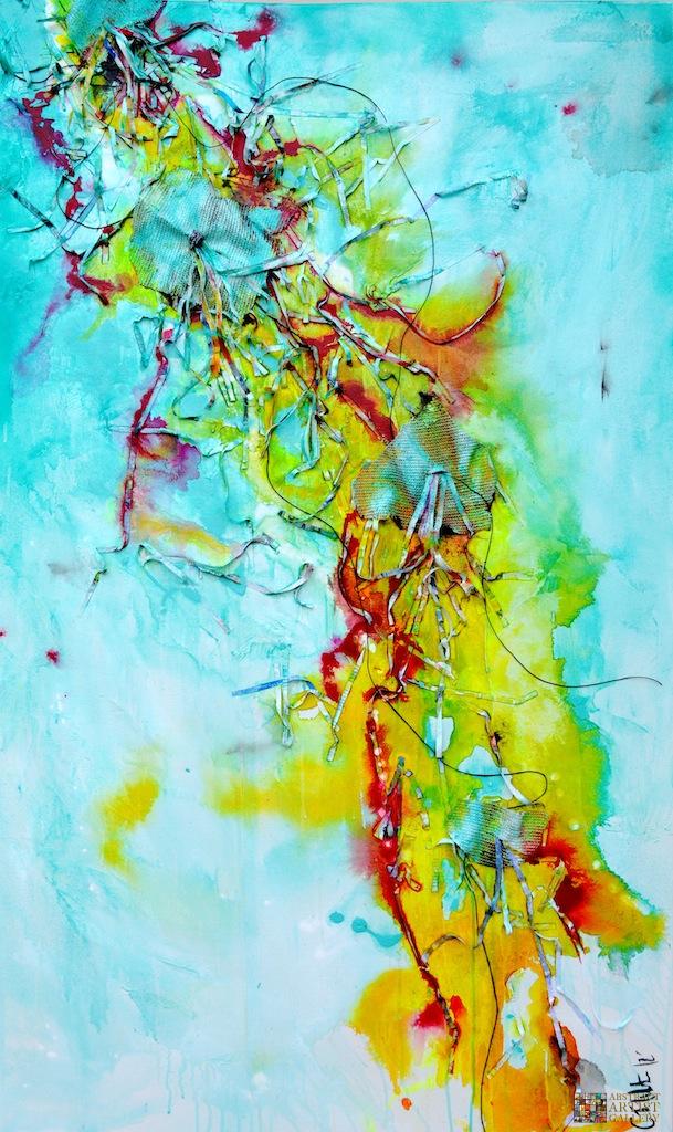 Abstract Art Painting by Cristina White-Jones