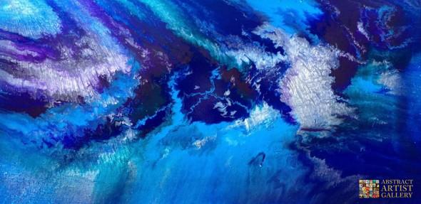 Abstract Painting “Finding A Way” by Vanessa Kary (Vanessa Kary)