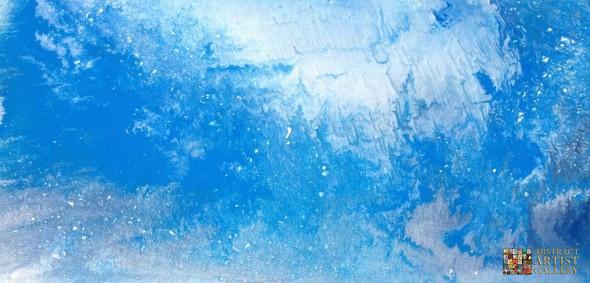 Abstract Painting “Into The Light” by Vanessa Kary (Vanessa Kary)