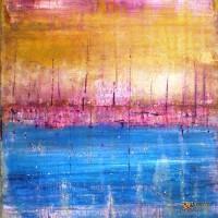 Abstract Art Painting by Tara Pasher “See Through” (Tara Pasher)