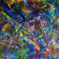 Abstract Art Painting by Nestor Toro