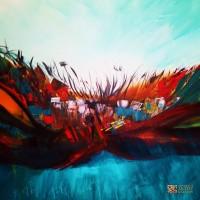 Abstract Art Painting by Mo Tuncay