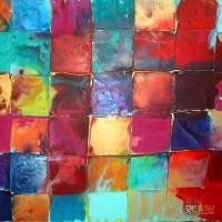 Abstract Art Painting by Caroline Ashwood