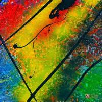 No 45 - Abstract Painting by Wayne Marto