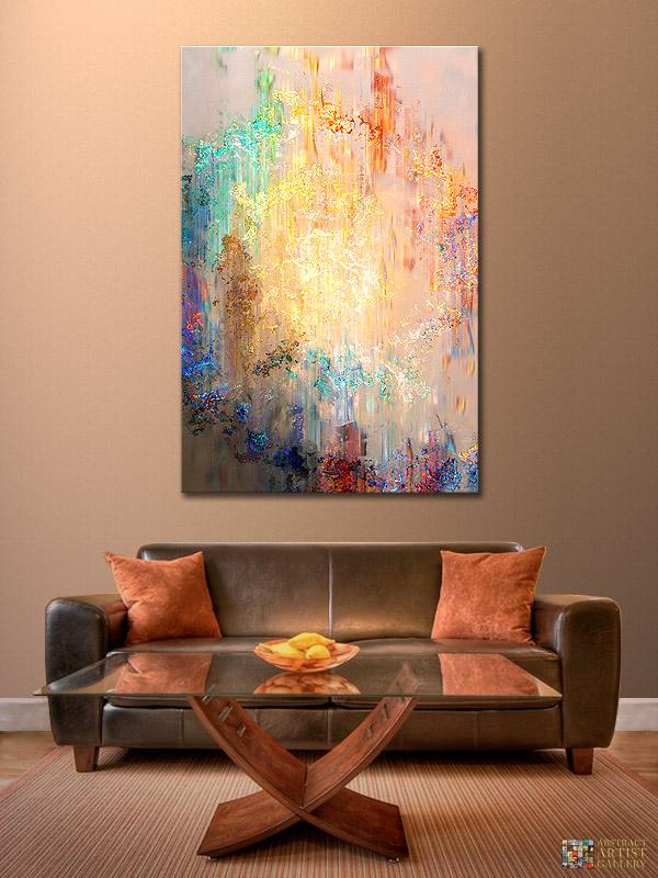 Purchase Large Abstract Paintings, Contemporary Canvas Art by Cianelli