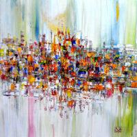 Mirza-Zupljanin-Abstract-Painting-City