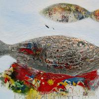 Mirza-Zupljanin-silver-fish-abstract-artist-gallery